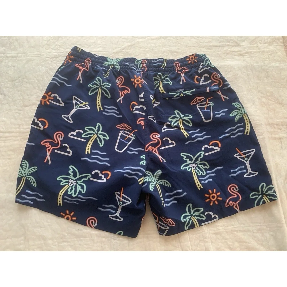 Chubbies The Neon Lights Classic Men's Swim Trunks Multicolor Large